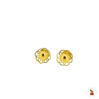 ราคา ต่างหูทองครึ่งสลึง ทอง 96 5 รวมลายแฟชั่นน่ารักๆ ทองแท้ ขายได้ จำนำได้ มีใบรับประกันทอง (21166365719)