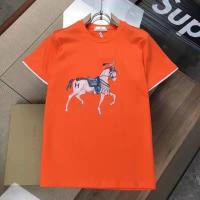 ราคา เสื้อยืดแขนสั้นลําลอง คอกลม พิมพ์ลายม้า Hermes แฟชั่นฤดูใบไม้ผลิ และฤดูร้อน สไตล์ยุโรป สําหรับผู้ชาย (20469179251)