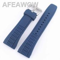 ราคา สายนาฬิกาสำหรับ SEIKO VELATURA SPC007J1กันน้ำนาฬิกาสปอร์ทซิลิโคน26มม สำหรับสายรัดของผู้ชาย (19657477269)