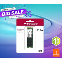 ราคา ฮาร์ดดิสก์ Transcend TS512GMTE112S SSD 512GB M 2 NVMe มือ1 มีประกันจากทางร้าน (16541655900)