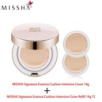 ราคา MISSHA Signature Essence Cushion เซตพิเศษ14G Refill14g 2 SPF50 Pa Korean Air CC Cream Waterproof Brighten Foundation (19609599867)