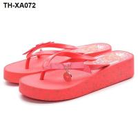 ราคา juicy lovers flip flops womens outerwear net red ins high value 2023 new soft bottom non slip slippers (19668254475)