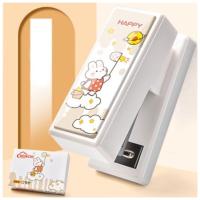 ราคา แม็ก เครื่องเย็บกระดาษ ที่เย็บกระดาษ พกพา ขนาดเล็ก พร้อมลวดเย็บ ลายการ์ตูน มินิมอล เกรดพรีเมี่ยม (19436209040)