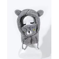 ราคา หมวกหมีผ้าพันคอ หมวกกันหนาว หมวกหมี สวมมือ สวมหัว (16556498396)