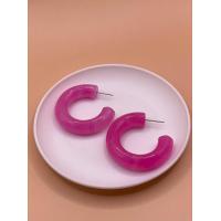 ราคา Mija Marble Cuff Earrings ต่างหูห่วงลายหินอ่อน มี 3 สี (16374591870)