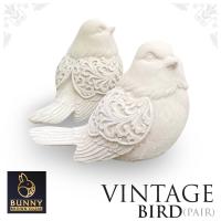 ราคา นกวินเทจ VINTAGE BIRD คู่ ปูนปั้น แต่งบ้าน แต่งห้อง จัดสวน ประดับสวน แต่งสวน (10172161942)