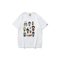 ราคา เสื้อยืดผู้ชาย BAPE เสื้อลำลองเสื้อยืดเด็ก MILO Z สีดำและสีขาว M 3XL (15891699020)