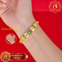 ราคา ข้อมือลงยาสุโขทัยเกรดพรีเมี่ยม น้ำหนัก3บาท (15599658202)