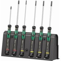 ราคา Wera 2035 6 Kraftform MicroSlotted Phillips Electronics Screwdriver Set and Rack 6 Piece Slotted 2 5x80mm 3x80mm 3 5x80mm 4x80mm Phillips 0x60mm 1x80mm (15265720490)