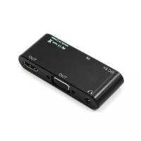 ราคา HDMI To VGA HDMI Splitter 3 5มม Audio Converter สนับสนุน Dual สำหรับโปรเจคเตอร์ PC HDTV Multi Port อะแดปเตอร์ VGA (13146191485)