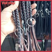 ราคา Yok thip สายหนังวัว ถัก ห้อย คล้องกระเป๋าสตางค์ พวงกุญแจ สายหนัง หนัง สายหนังวัว สายหนังวัวถัก สายคล้องกระเป๋าหนัง สายห้อยพวงกุญแจ สายหนังพวงกุญแจ สายหนังวินเทจ (19174900992)