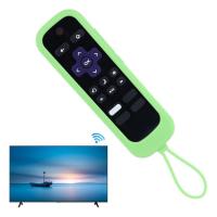 ราคา Silicone Cover Case Glow In The Dark For TV Remote Control Anti Slip Protective Television Remote Cover Sleeve With Lanyard first rate (20467342002)
