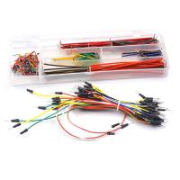 ราคา MB102 Breadboard Kit 400 830 Points Prototype Board for Arduino with 65 Jumper Wires U Shaped Solderless Breadboard Jumper Cables for DIY Electronics (21031045222)