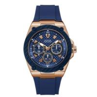 ราคา พร้อมสต็อก GUESS แท้ Watch ขนาดหน้าปัด 38 mm ตัวเรือนสีทอง สายซิลิโคนสีด W1053L7 (17844590550)