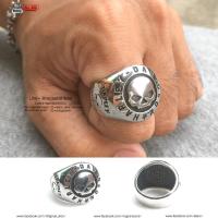 ราคา แหวนกะโหลกฮาเล่ กธโหลก harley davidson แหวนเท่ๆ แหวนผู้ชาย แหวนแฟชั่น แหวนสแตนเลส สแตนเลสแท้ 100 316l stainless (3950400117)