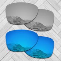 ราคา เลนส์โพลาไรซ์สำรอง2คู่สำหรับ Oakley Crosshair 2012 OO4060กรอบแว่นกันแดดใหม่ ใส่ได้พอดีติดตั้งได้ง่าย พอดีอย่างสมบูรณ์แบบ ป้องกันรังสียูวี100 ดำ เงิน (20330422592)