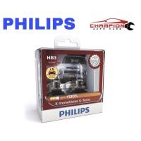ราคา ของแท้ พร้อมส่ง หลอดไฟ Philips หลอดไฟรถยนต์ PHILIPS X treme Vision 100 130 150 H1 H4 H7 H11 HB3 HB4 HIR2 G force (18883815568)