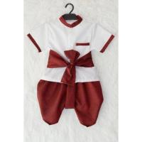 ราคา ชุดไทยเด็กคอจีนย้อนยุคผ้า oxford (18711530035)