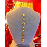 ราคา จี้ทองเเท้ 99 99 สร้อยคอทองเเท้ 75 หนัก 0 3 0 45 กรัม สามารถเลือกลายจี้ได้ (10418494648)