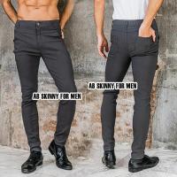 ราคา AB Skinny For Men สีเทาเข้ม กางเกงสกินนี่ยีนส์ 16 สี ของแท้ จากเพจดัง 80000 Like กางเกง AB สกินนี่ยีนส์ ผู้ชาย AB Skinny ผู้ชาย (19128847716)