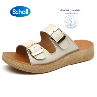 ราคา Scholl รองเท้าสกอลล์ โมบี้ Moby รองเท้าแตะสวม ผู้หญิง รองเท้าสุขภาพ นุ่มสบาย กระจายน้ำหนัก (16757222698)
