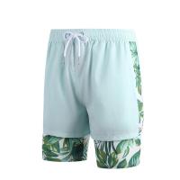 ราคา FRLO กางเกงว่ายน้ำชาย M 5XL กางเกงกีฬาขาสั้นผู้ชาย กางเกงมีซับเลคกิ้ง Doubel Layer ชุดว่ายน้ำ 50 160KG wearable รุ่นQ21008 1 (18355336981)