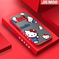 ราคา เคส JIUMOO สำหรับ Samsung Galaxy Note 8 Note 9เคสลาย Hello Kitty แบบใหม่ฝ้าด้านหลังเคสกรอบซิลิโคนเคสมือถือโปร่งใสกันกระแทกรวมฝาครอบป้องกันเลนส์กล้องถ่ายรูปทั้งหมด (19070047543)