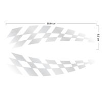 ราคา 1 ชุด มี 2 ชิ้น สติ๊กเกอร์แต่งรถ แต่งขอบคิ้วล้อรถ (18783825950)