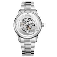 ราคา Fashion mens watch238814 Watch T Winner watches all hollow out automatic mechanical watch male table steel band watch (20021137786)