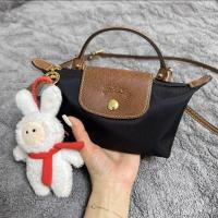 ราคา Longchamp bag Summer new hot selling mini mobile phone bag shoulder crossbody bag cowhide dumpling bag small bag (20450052033)