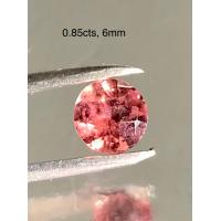 ราคา ทัวร์มาลีนสีชมพู ทรงกลม หินธรรมชาติ 100 Pink tourmaline round shape 100 natural gemstones (14486628004)