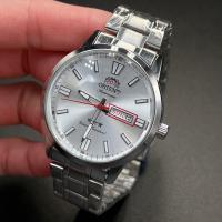 ราคา N Time Shop นาฬิกาข้อมือชาย orient มาใหม่ล่าสุด หน้าปัดขนาด 40มม สายเลทตัดสายได้ตามขนาดข้อมือ มีวันที่ สัปดาห์ พร้อมกล่องหนัง (12729335229)