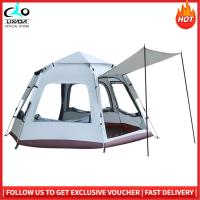 ราคา LIXADA เต็นท์กางอัตโนมัติเต็นท์ตั้งแคมป์ท่องเที่ยวขับเองกลางแจ้งเต็นท์เปิดเร็วแบบพกพากันฝนเต็นท์ป้องกันแสงแดดตกปลาปีนเขาที่พักแดด (19981648889)