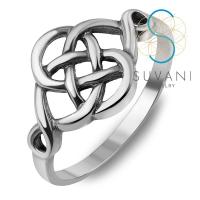 ราคา SUVANI เงินแท้ 92 5 แหวนลายเซลติกครอส แหวนไซส์ 6 8 เครื่องประดับเงินแท้ (12267655800)