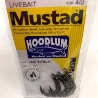 ราคา โปรโมชั่นสุดคุ้ม เบ็ด Mustad LiveBait Hoodlum 1 0 2 0 3 0 4 0 Ref 10827NPBLN 1ซอง มี 10 ตัวค่ะ KM4 27820 ลดเฉพาะวันนี้ (15374800656)