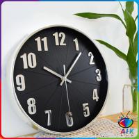 ราคา AIK นาฬิกาแขวนผนัง นาฬิกาแขวน วเลขนูน ขนาด 10 นิ้ว นาฬิกาแขวนผนัง นาฬิกทรงกลม นาฬิกาลายต้นไม้ นาฬิกาแขวนผนังสีดำ Wall Clock (19581306021)