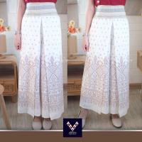 ราคา cod กางเกงแพนเค้กลายไทยฟรีไซต์ vcbrcbr (21176813151)