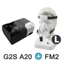 ราคา G2S A20 เครื่อง CPAP แบบอัตโนมัติ A20ผลิตภัณฑ์นอนกรนป้องกันอาการนอนกรนหยุดหายใจขณะหลับพร้อม Masker Full Face ตัวปิดจมูกและเครื่องเพิ่มความชื้น (21054073967)
