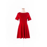 ราคา uniqlo เดรสแขนสั้นซิปหลัง เนื้อผ้ายืดหยุ่น ป้ายแบรนด์ระบุไซส์ S Preloved (20669944693)