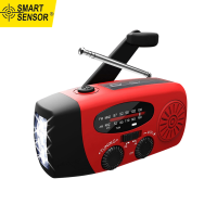 ราคา สมาร์ทเซ็นเซอร์ฉุกเฉินวิทยุมือหมุนพลังงานแสงอาทิตย์สภาพอากาศวิทยุ1200มิลลิแอมป์ชั่วโมง Am fm noaa ฉุกเฉินสภาพอากาศวิทยุแบบพกพาที่มีการชาร์จพลังงานแสงอาทิตย์และมือหมุนและแบตเตอรี่ดำเนินการไฟฉาย LED เซล