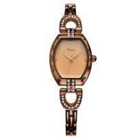 ราคา Kimio นาฬิกาข้อมือผู้หญิง สายสแตนเลส รุ่น KW560 Gold Brown (1478242722)