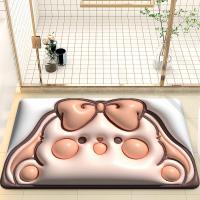 ราคา พรมเช็ดเท้า ลายดอกไม้ 3D พรม พรมปูพื้น ผ้าเช็ดเท้า พรมเช็ดเท้า พรมเช็ดเท้าห้องน้ํา พรมห้องครัว เนื้อนิ่ม ดูดซับน้ำได้ดี ขนาด 40x60 ซม (20068775108)