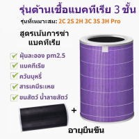 ราคา ไส้กรองอากาศ xiaomi Mi Air Purifier Filter รุ่น2S 2H Pro 3H 3C กรอง pm2 5 ใส้กรอง xiaomi (18605814591)
