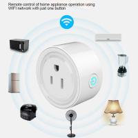 ราคา Smart Plug 10A Wifi Outlet Smart Socket Smart Life APP Control Smart Home (15405857055)