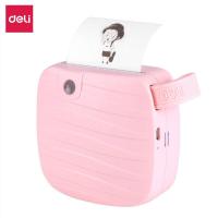 ราคา Deli ปริ้นเตอร์พกพา เครื่องปริ้นพก เครื่องปริ้นmini เครื่องปริ้นพกพา หัวพิมพ์เคียวเซร่า 5 7 ซม ไร้สาย ใช้ได้กับมือถือทุกรุ่น ใช้ง่าย Mine melody (17802911917)