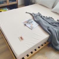 ราคา ชุดผ้าปูที่นอน MUJI กันน้ำกันไรฝุ่น ผ้าปูที่นอนสีพื้น รัดมุม เตียงสูงสุด8 ขนาด 5 6 ฟุต (11830169151)
