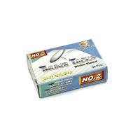 ราคา เป๊กหัวร่ม หมุดติดกระดาษสีเงิน เบอร์2 ตราเพชร Thumb Tacks No 2 Sapphire 3 กล่อง แพ็ค (11631348989)