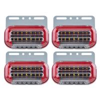 ราคา ไฟ IP67กันน้ำ LED 24V 4ชิ้นสำหรับไฟท้ายรถพ่วงรถบรรทุก (20413716375)