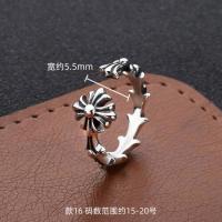 ราคา Chrome Hearts แหวนไทยเงินวินเทจเสริมบุคลิกสำหรับผู้หญิงทำจากแฟชั่นของผู้ชายแหวนสุดหล่อเงินแท้ขนาด925แหวนใส่นิ้ว (18260655777)
