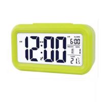 ราคา นาฬิกาปลุกตั้งโต๊ะดิจิตอล LCD Digital Clock Alarmตัวเลขใหญ่มีไฟหน้าจอ นาฬิกาปลุกแบบตัวเลข (16457973181)